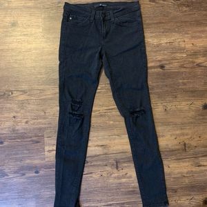 Kancan black skinny jeans size 26